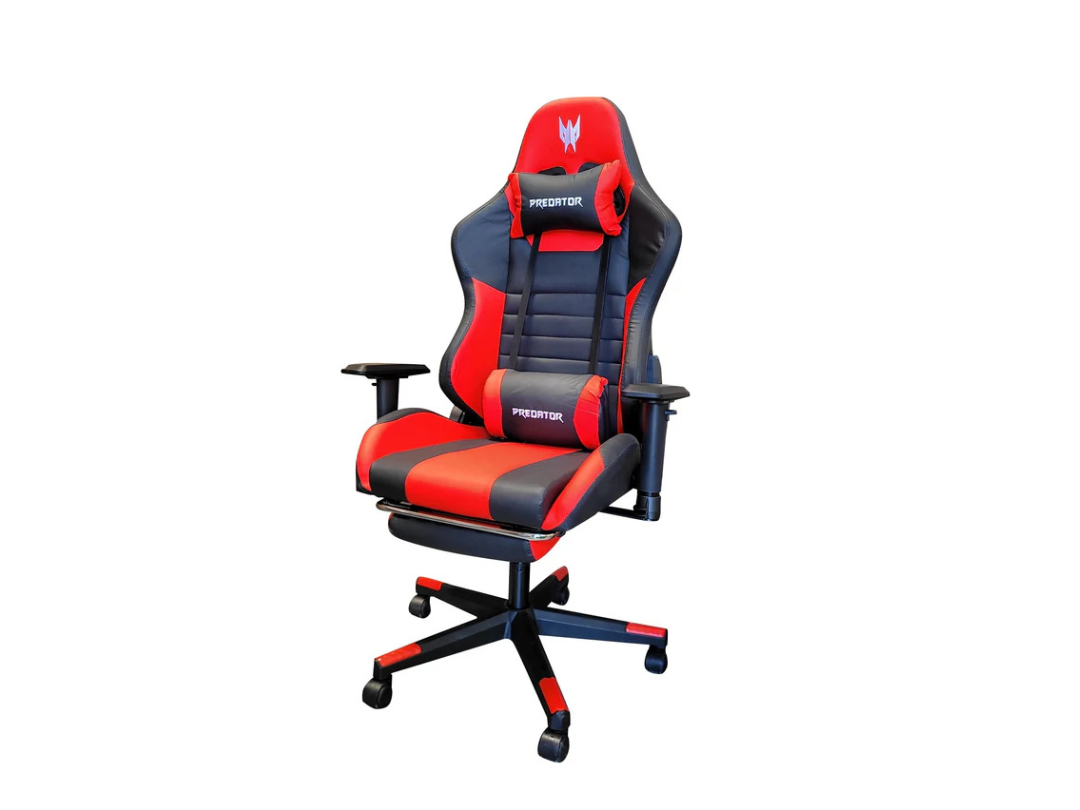 Buy Predator Gaming Chair – Massage, Footrest, PVC Leather | in Qatar Buy Predator Gaming Chair – Massage, Footrest, PVC Leather | in Qatar